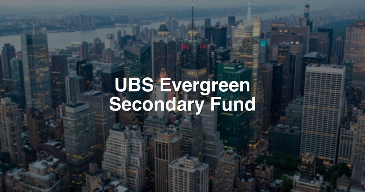 Private Equity (Lux) Evergreen Secondary Fund